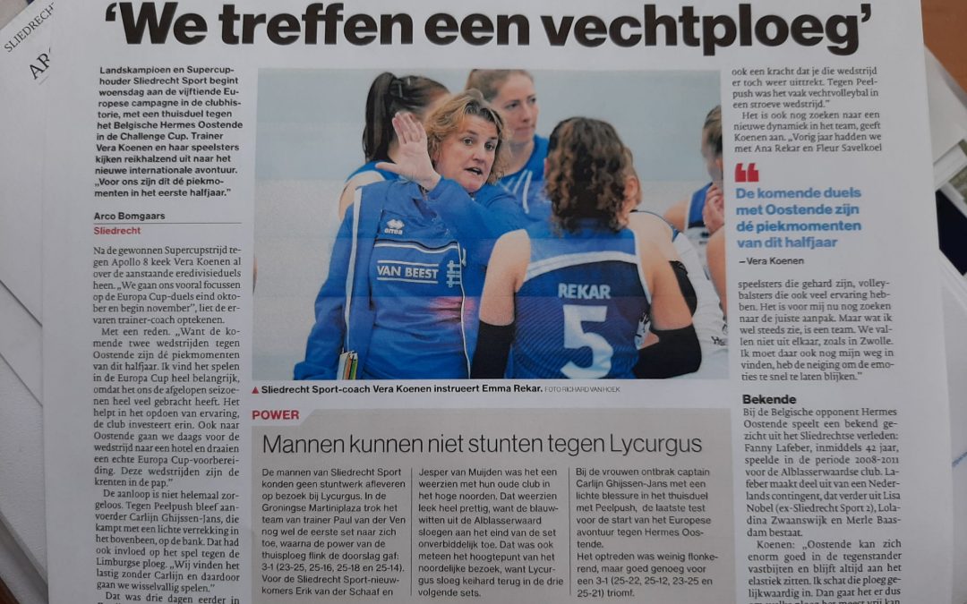 We treffen een vechtploeg